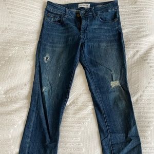DL1961 Margaux Instasculpt distressed skinny